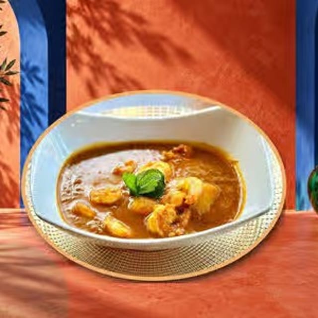 Shrimp Vindaloo.