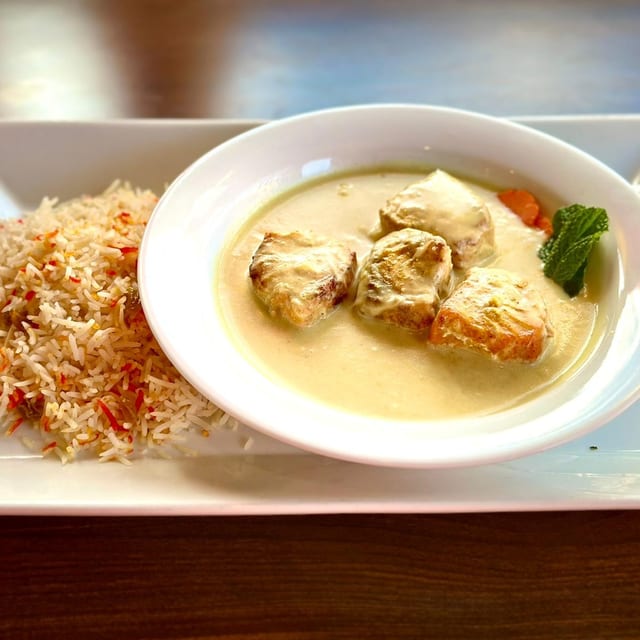 Salmon Korma.