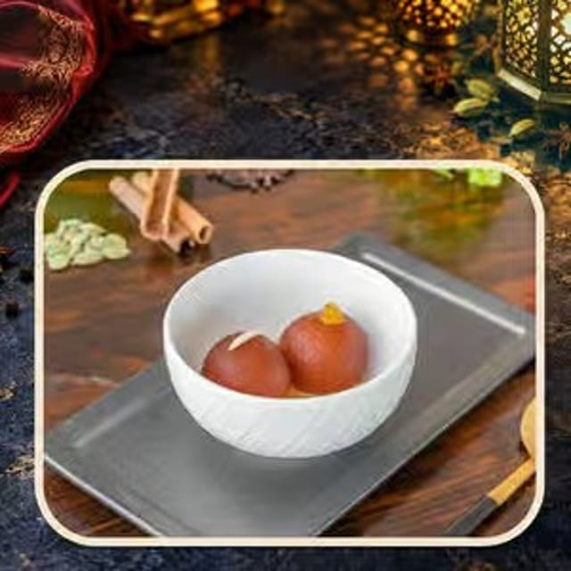 Royal Desi Ghee Gulab Jamun.