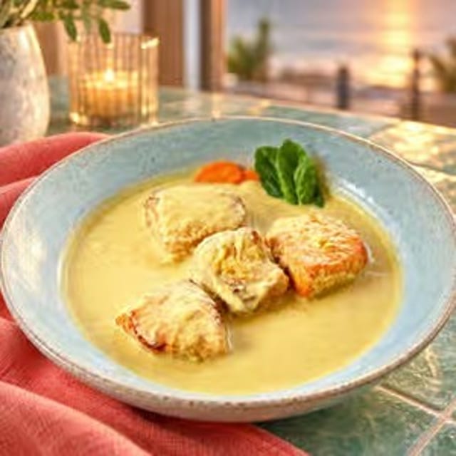 Mango Coconut Salmon.