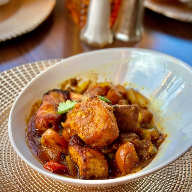 Salmon Bhuna.