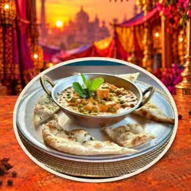 Matar Paneer.