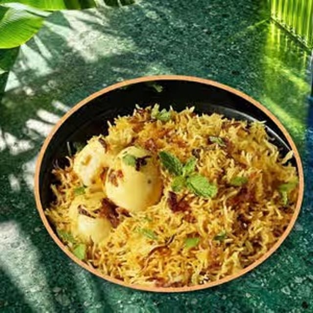 Egg Biryani.