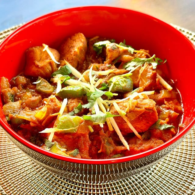 Chicken Dopiaza.