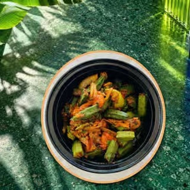 Stir-Fried Tender Okra.
