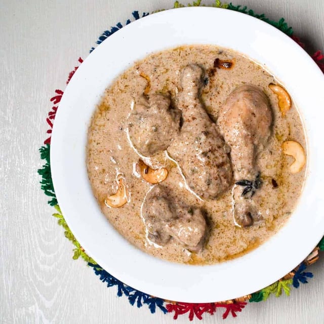 Bone-in Chicken Korma.