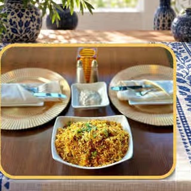 Vegetable Biriyani.