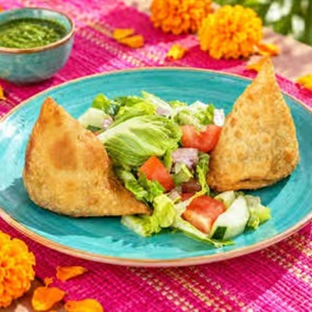 Vegetable Samosa.