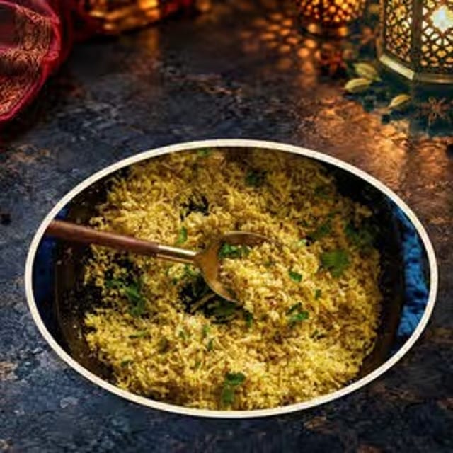 Soulful Spiced Cauliflower Rice.