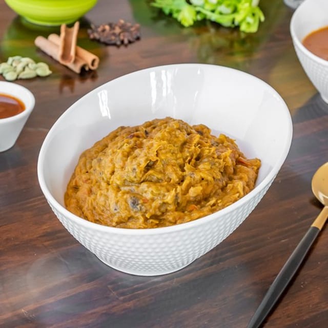 Eggplant Matar.