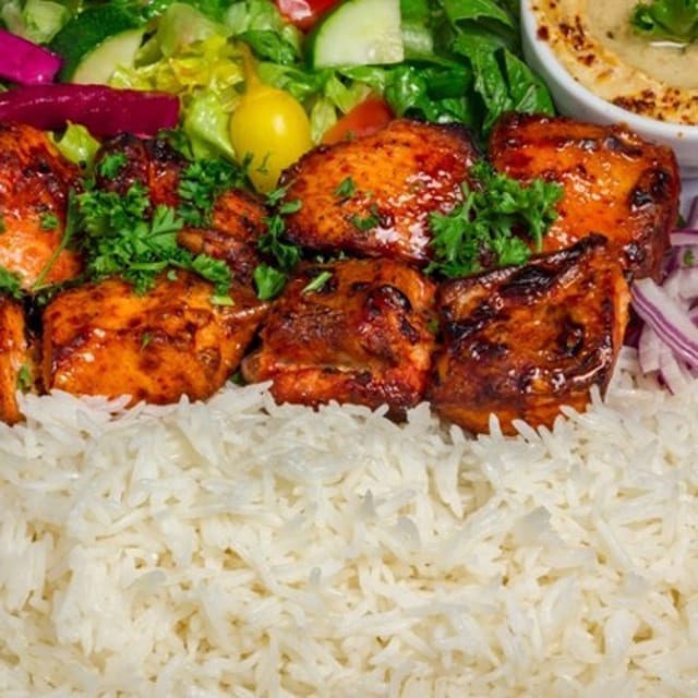 Chicken boti Kabab (dark Meat).