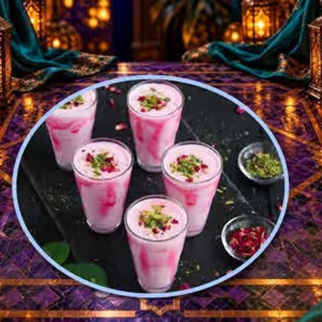 Rose Lassi.