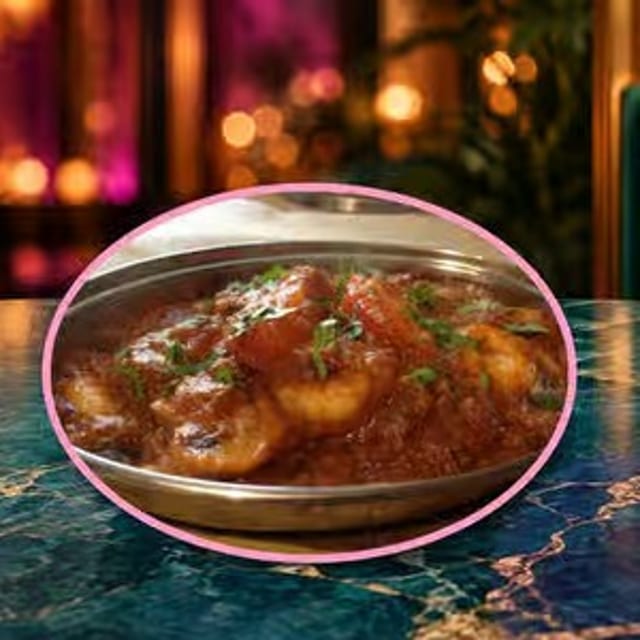 Shrimp Bhuna.