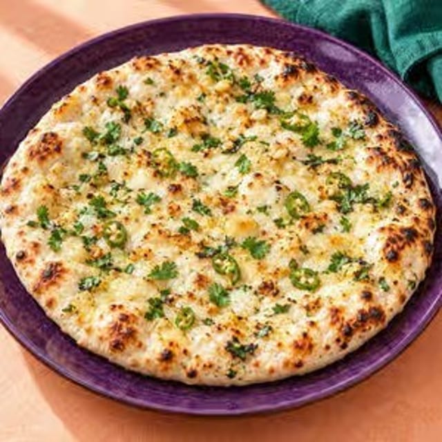 Garlic Chili Cheese Naan.