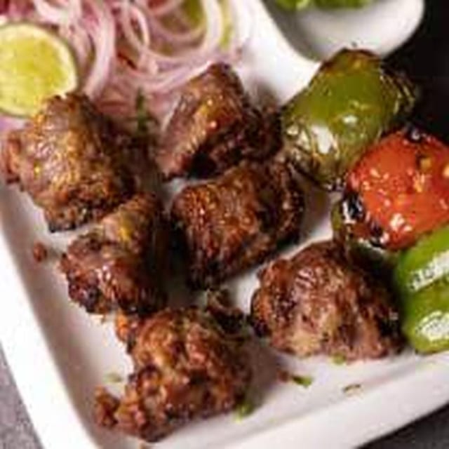 Lamb boti kabab.