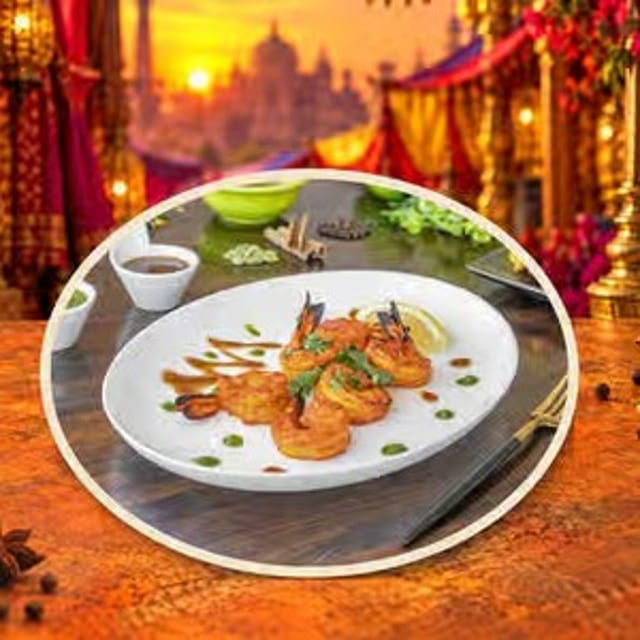 Shrimp Tandoori.