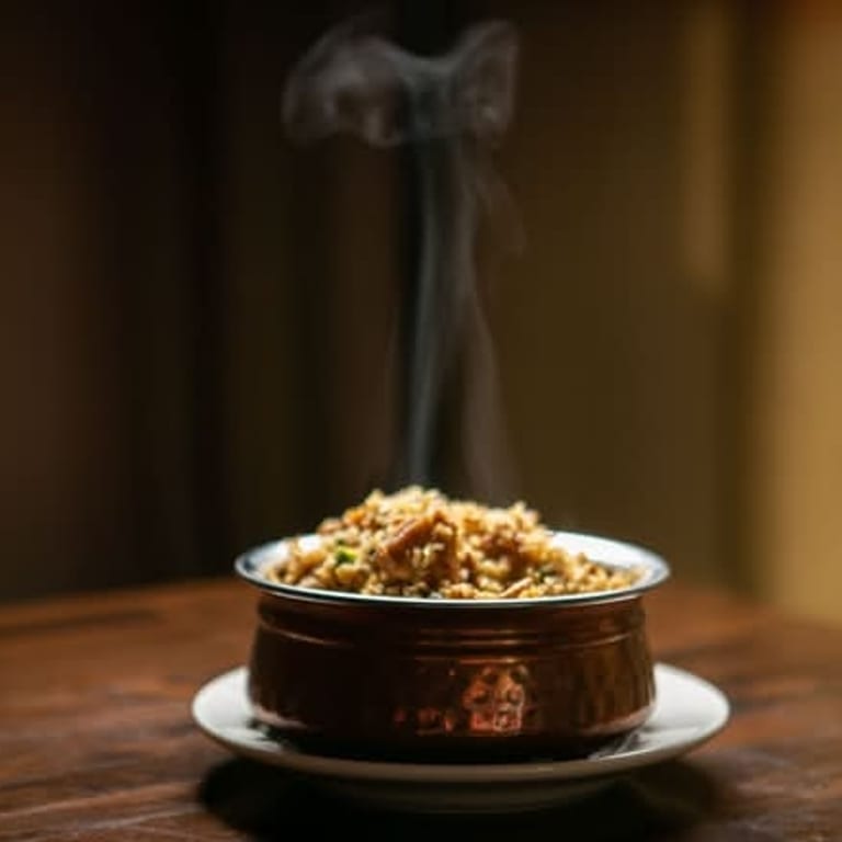 Delicious Lamb Biryani Awaits